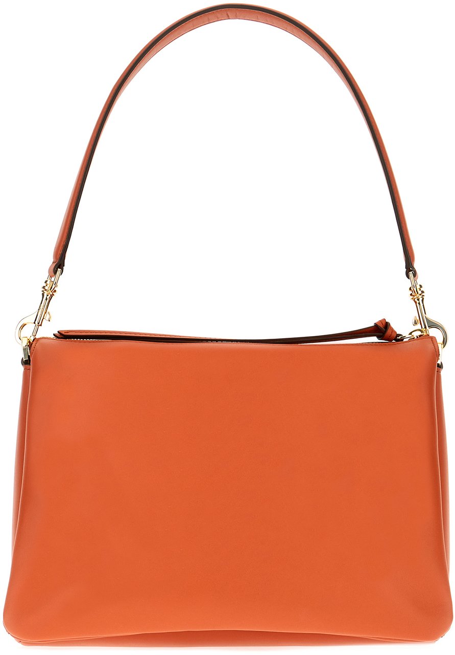 MCM MCM Caramel leather medium Travia shoulder bag Bruin