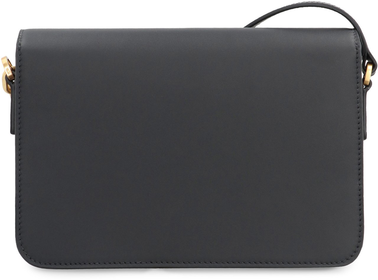 MCM Himmel Leather crossbody bag Zwart