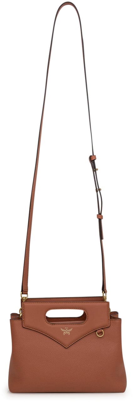 MCM Borsa Soft Diamond Tote Bruin