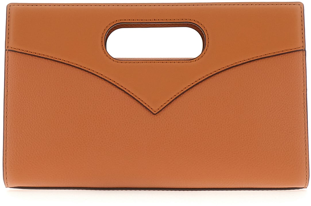 MCM MCM Caramel leather Diamond small handbag Bruin