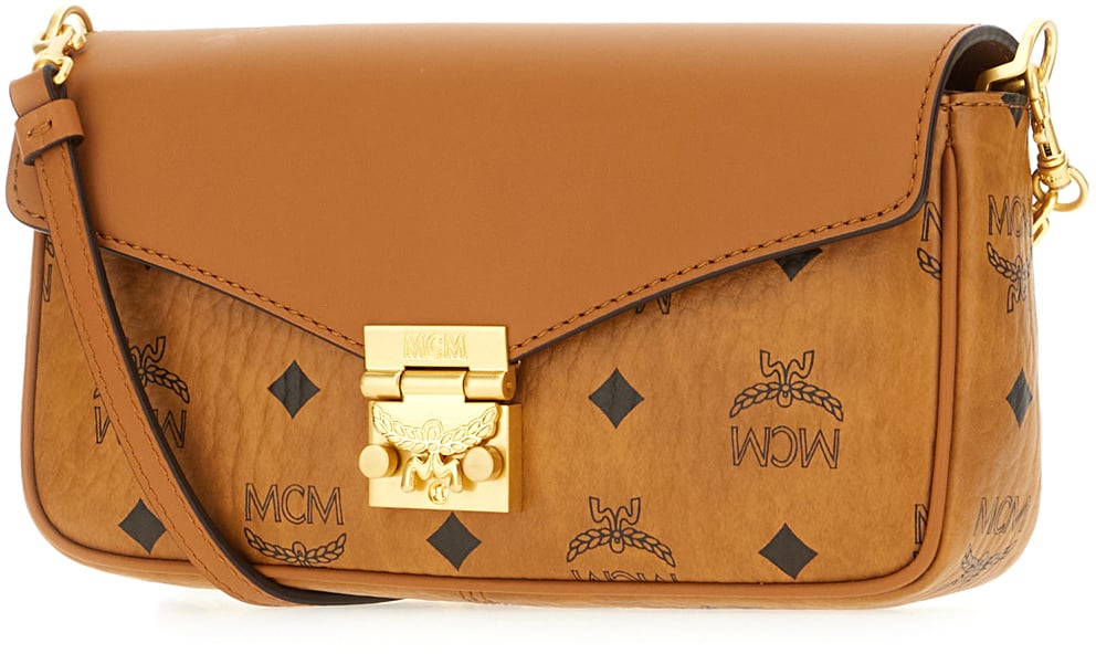 Mcm Printed canvas crossbody bag Divers