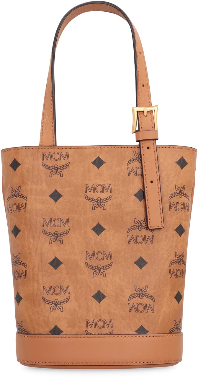 MCM Aren Bucket bag Bruin
