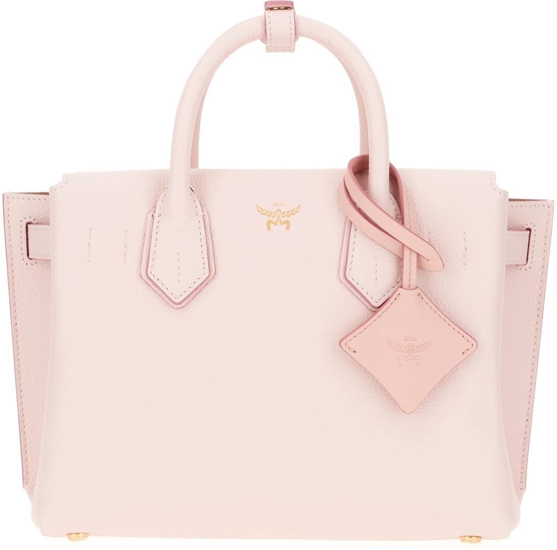 MCM Mcm Pink leather small handbag Roze