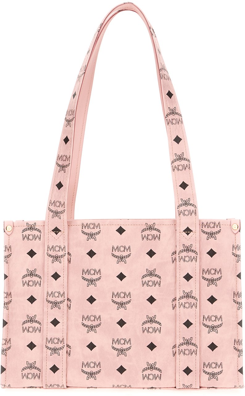 MCM Mcm Printed synthetic leather large Aren shopping bag Divers