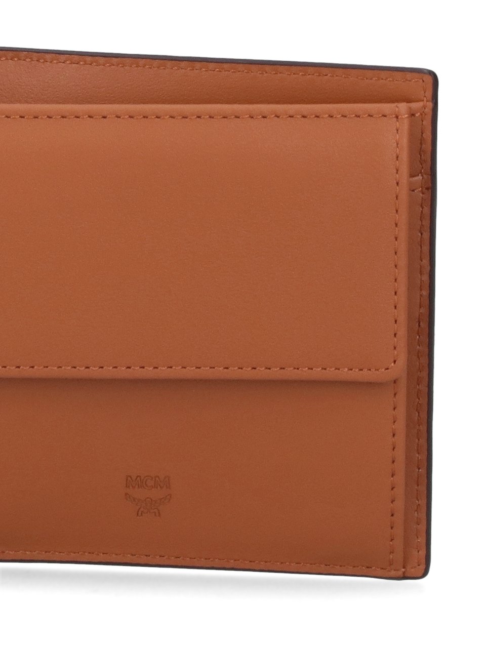 MCM Brown Visetos Canvas Bi-Fold Wallet Bruin