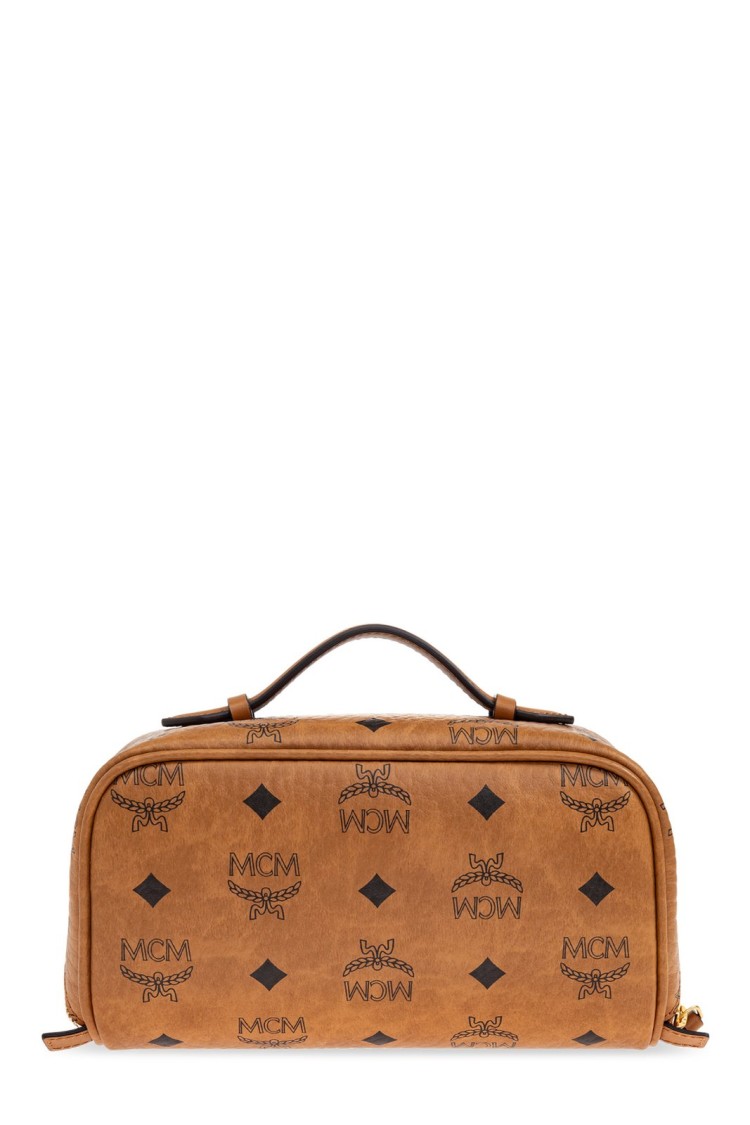 MCM Structured Brown Bag With Clean Lines And Functional Design Bruin