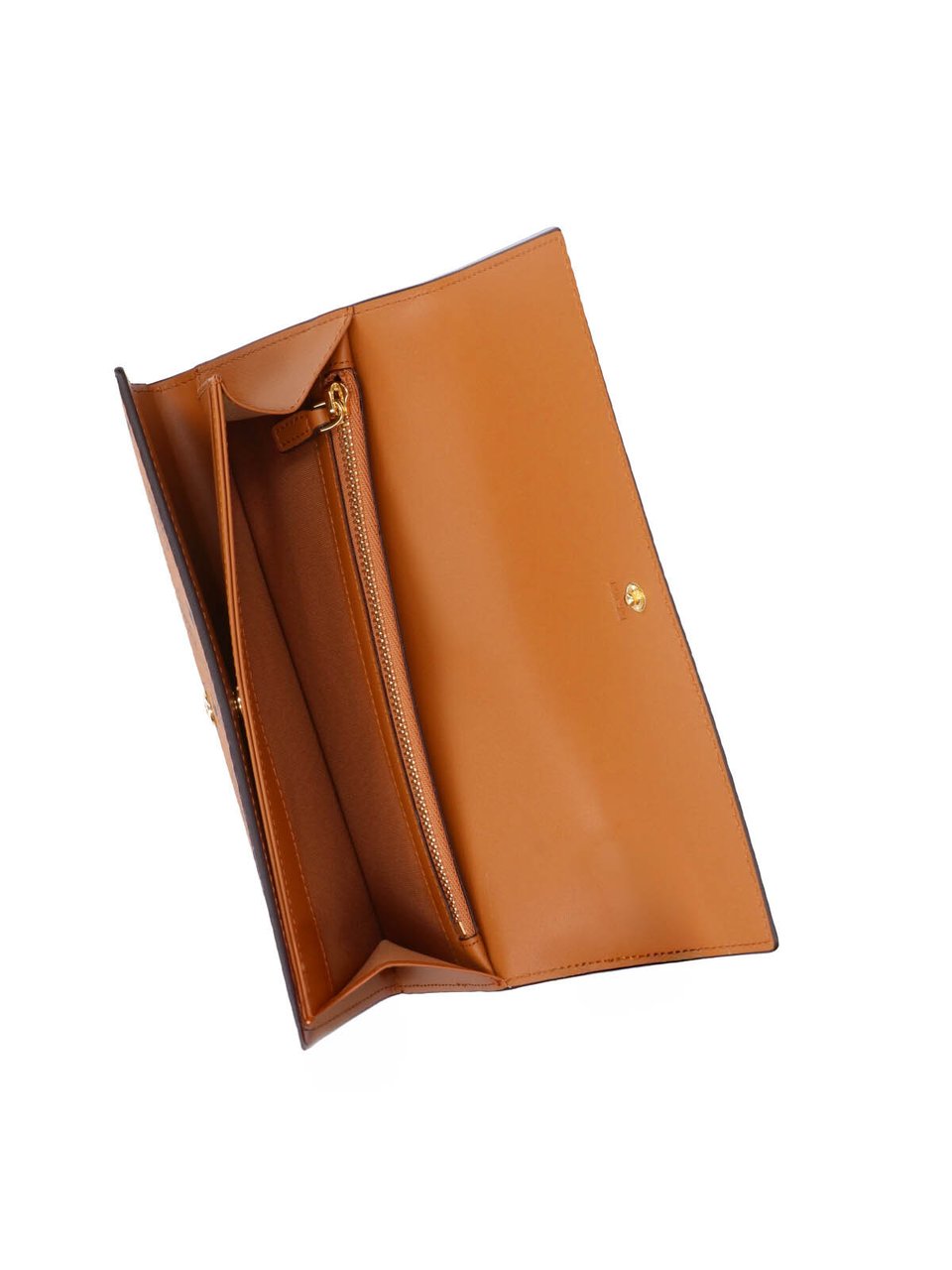 MCM Brown Aren Visetos Canvas Wallet Bruin