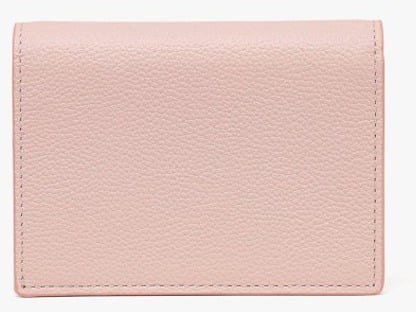 MCM Embossed Leather Wallet Roze