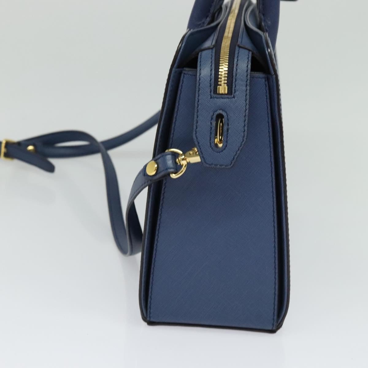 MCM Vintage Leather Blauw