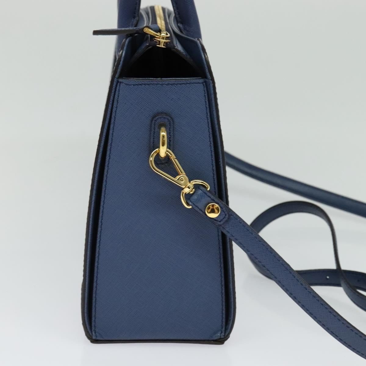 MCM Vintage Leather Blauw