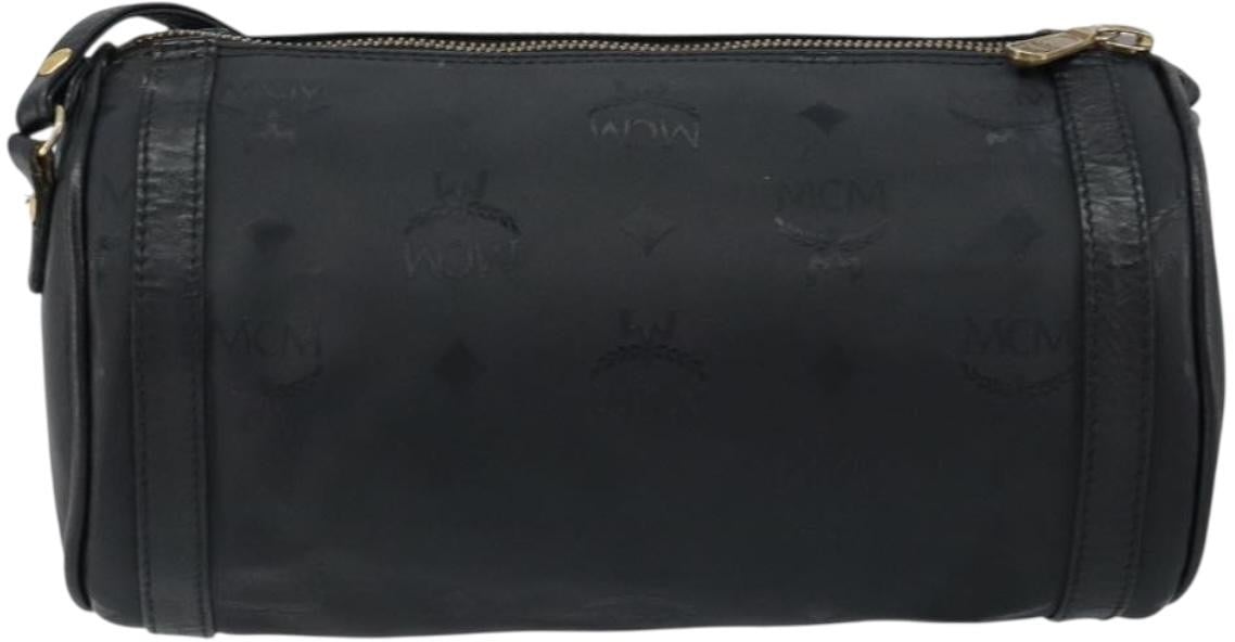 MCM MCM Visetos Shoulder bag PVC Zwart