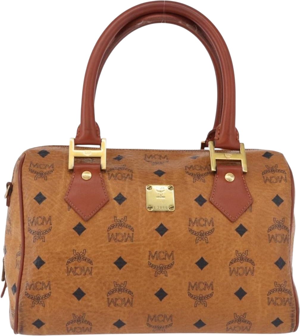 MCM Visetos logogramme Leather Wit