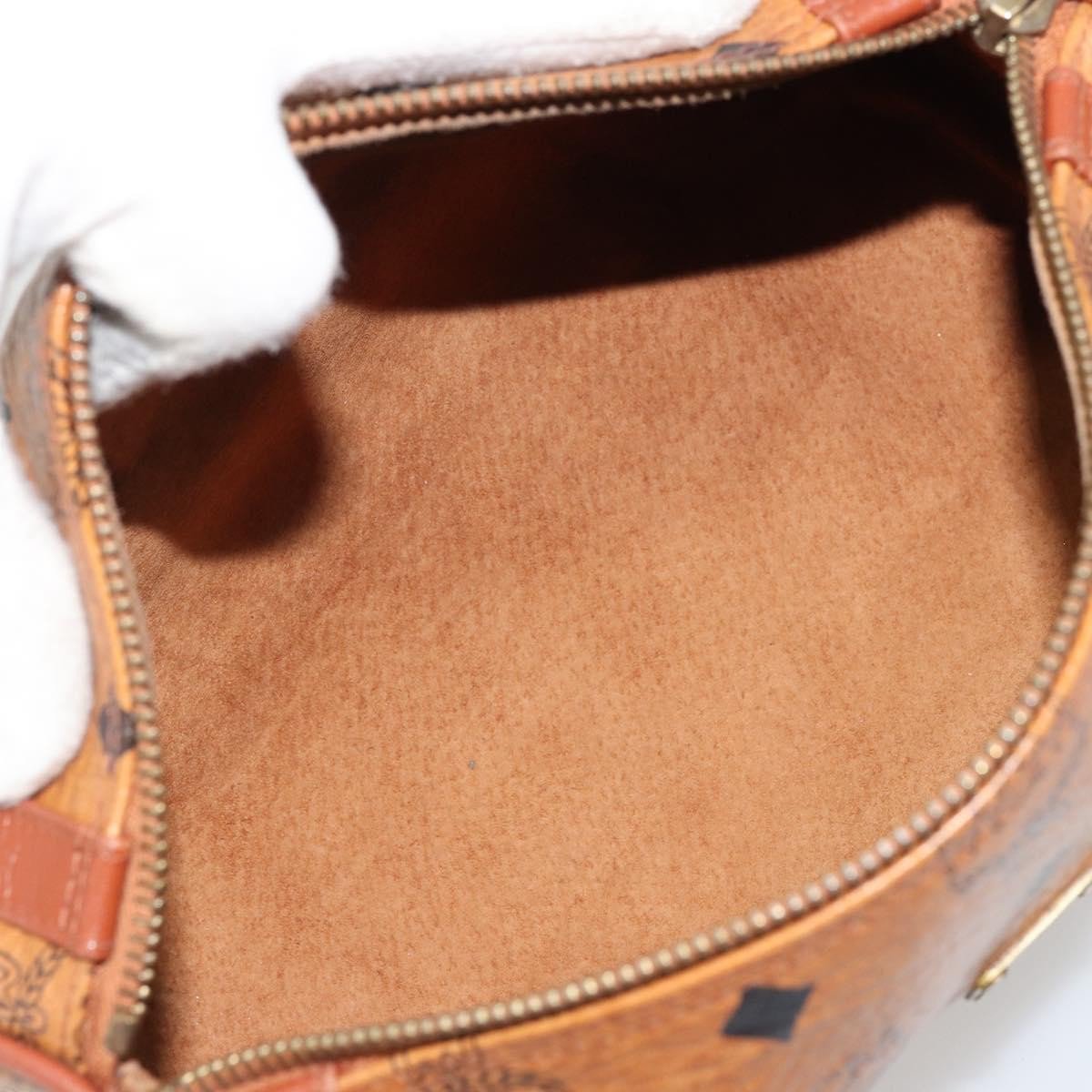 MCM Vintage Vicetos Leather Bruin