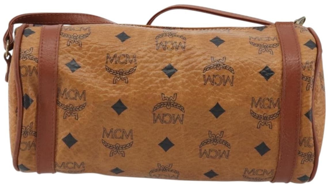 MCM Vintage Vicetos Leather Bruin