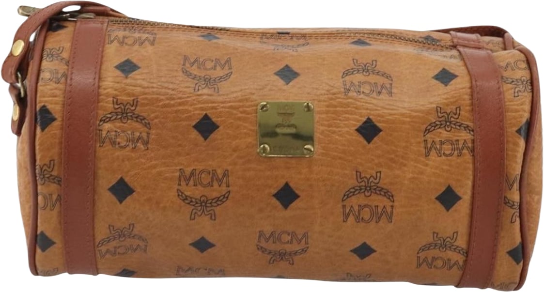 MCM Vintage Vicetos Leather Bruin