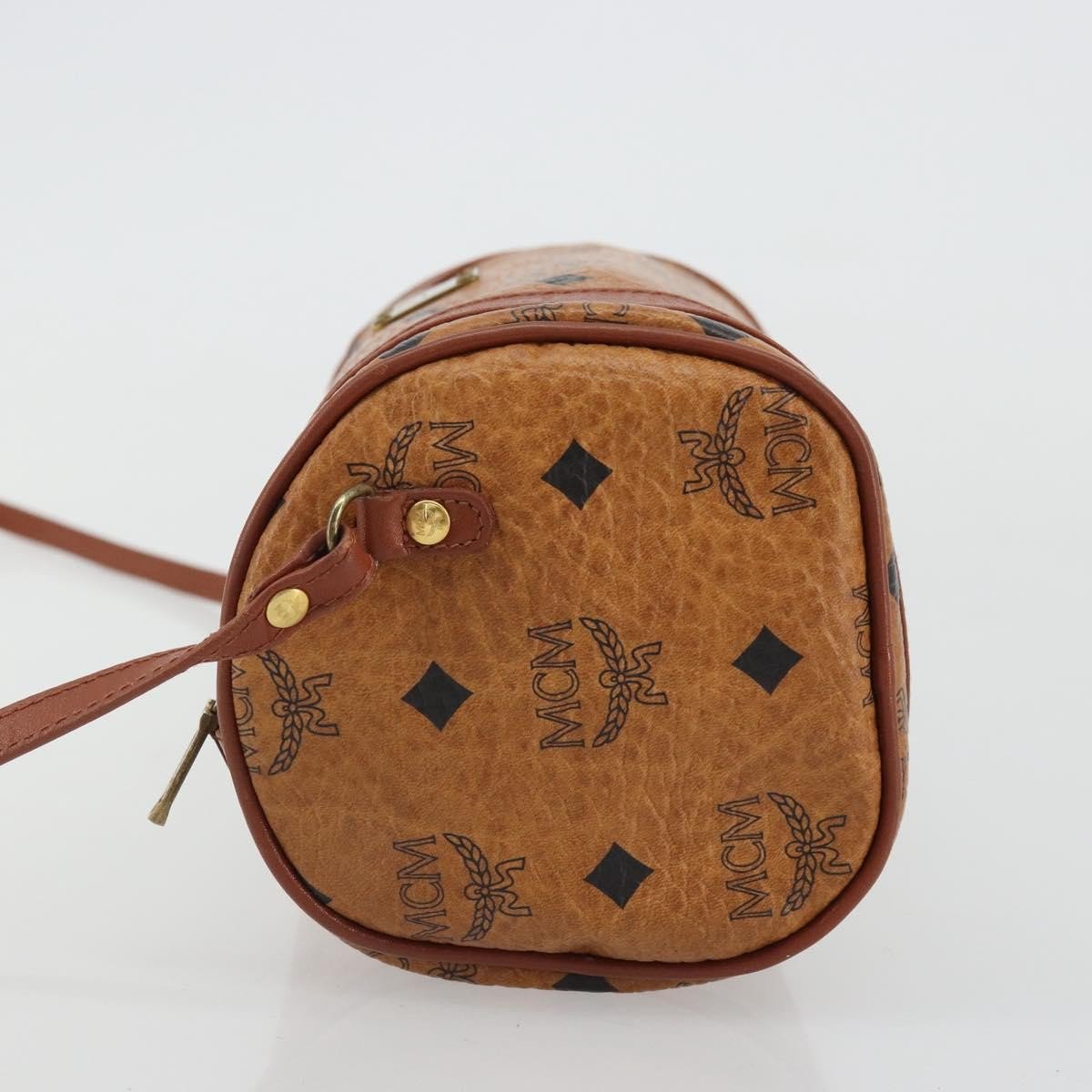 MCM Vintage Vicetos Leather Bruin