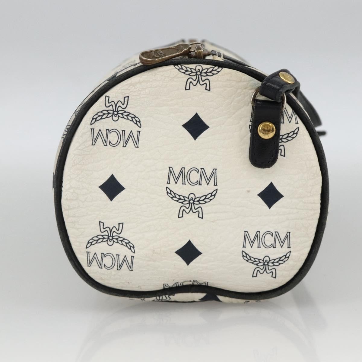 MCM Visetos Leather Wit