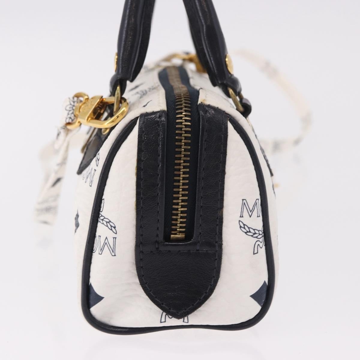 MCM Visetos Leather Wit