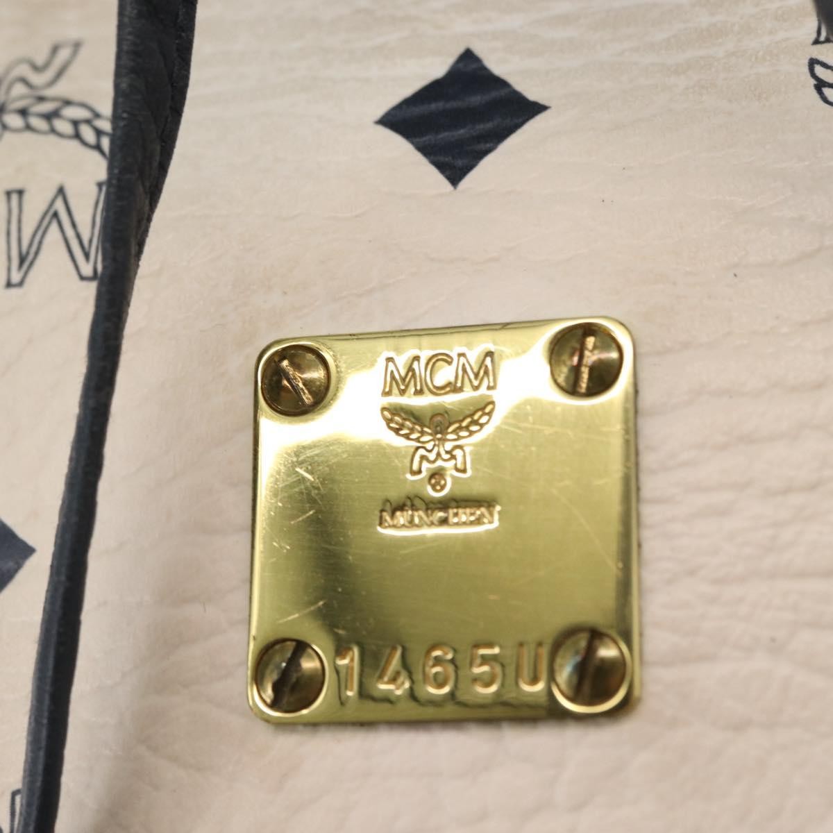 MCM MCM Drawstring Shoulder Bag Leather Wit