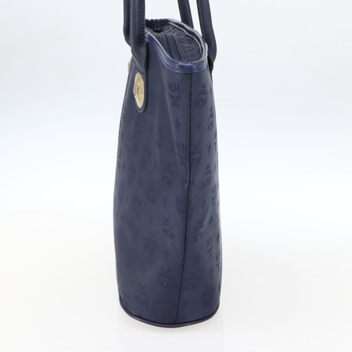 MCM MCM Vintage Visetos Tote bag Nylon Navy