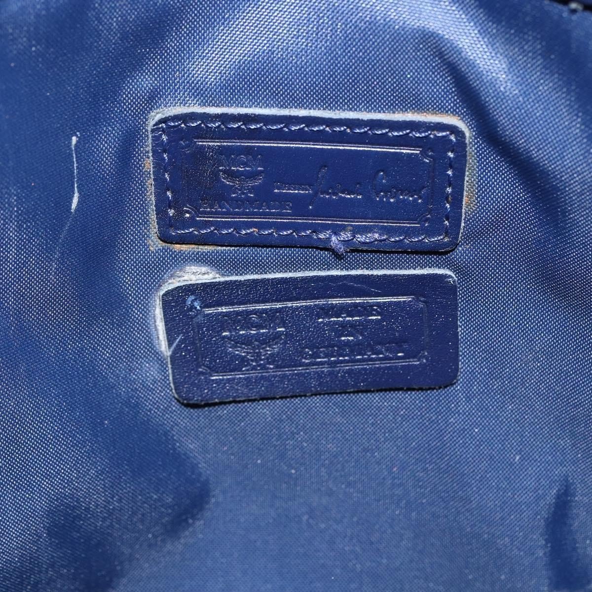 MCM MCM Vintage Visetos Tote bag Nylon Navy