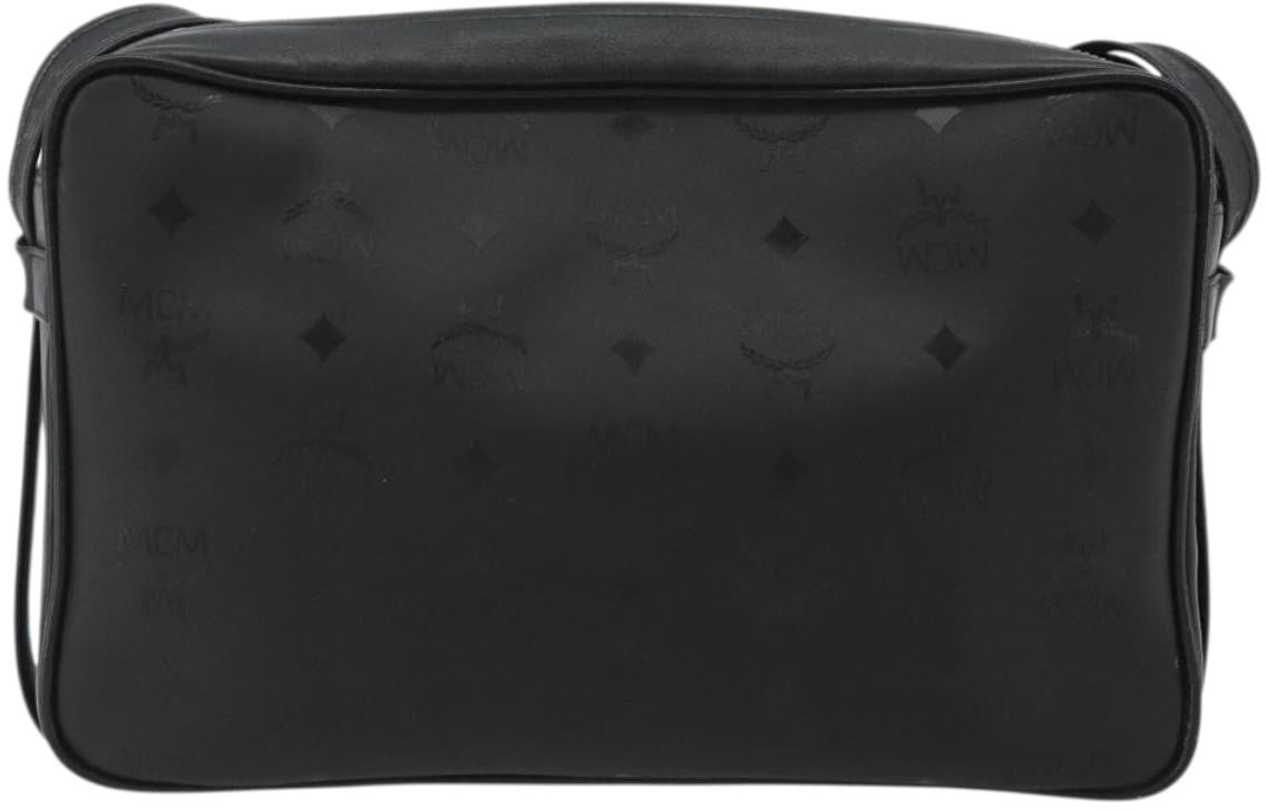 MCM Vintage Vicetos PVC Leather Zwart