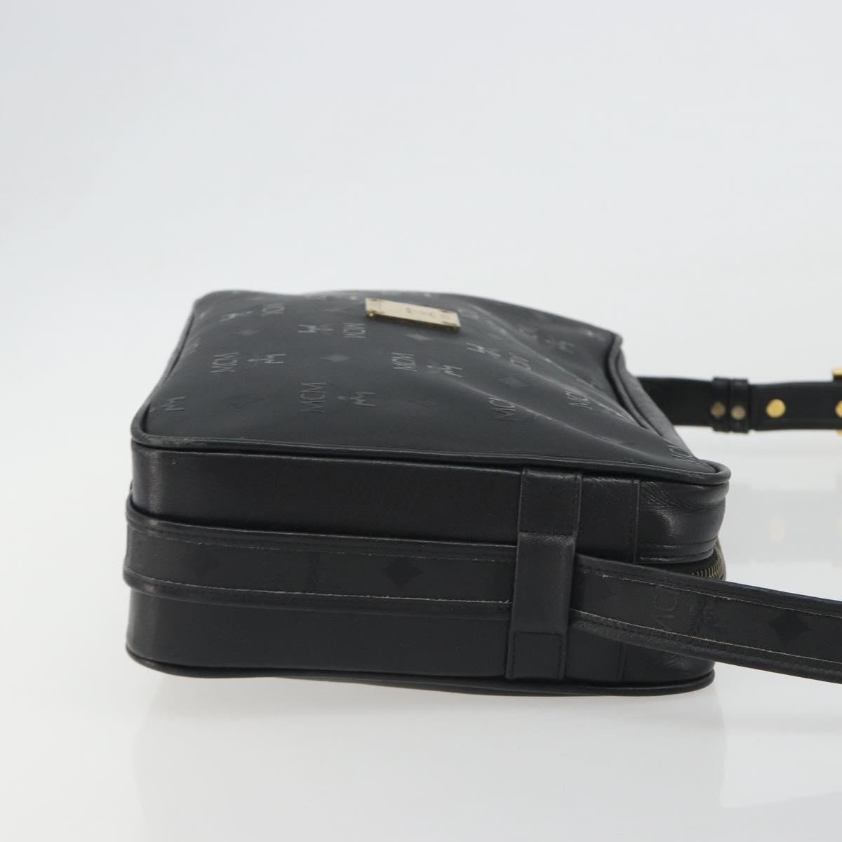 MCM Vintage Vicetos PVC Leather Zwart