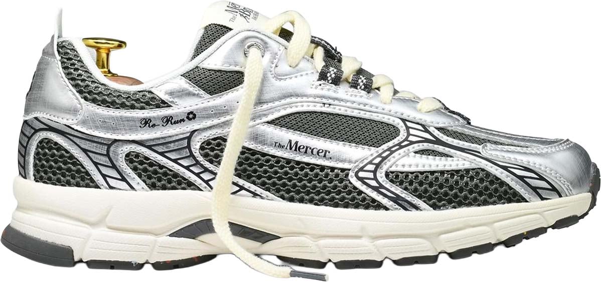 Mercer Amsterdam Mercer Heren The Re-Run Twin Mesh sneakers Metallic