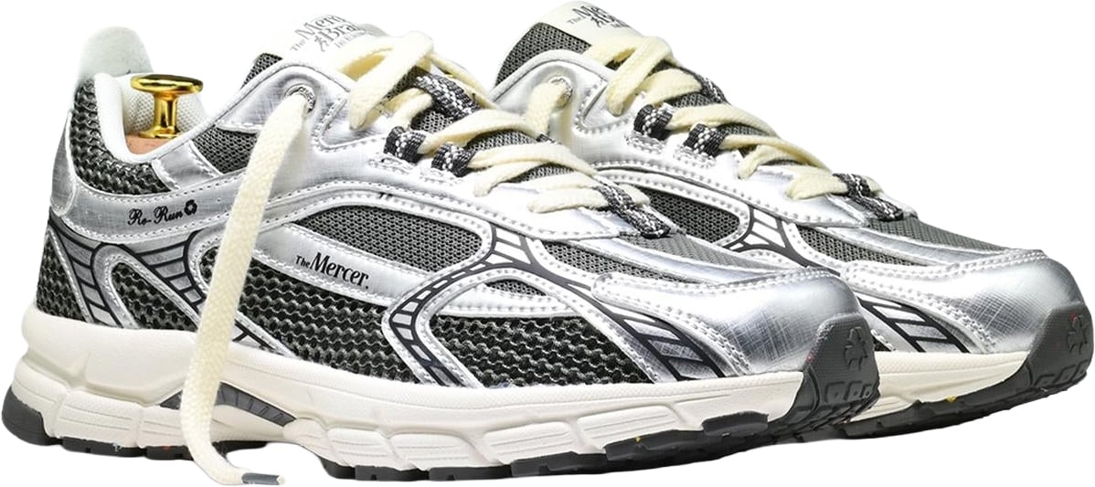 Mercer Amsterdam Mercer Heren The Re-Run Twin Mesh sneakers Metallic