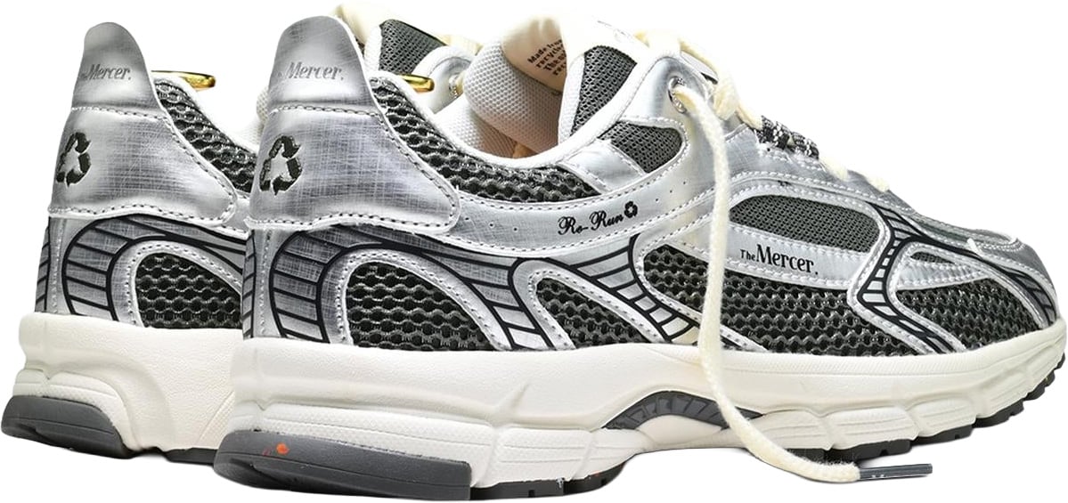 Mercer Amsterdam Mercer Heren The Re-Run Twin Mesh sneakers Metallic