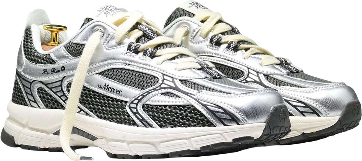 Mercer Amsterdam Mercer Heren The Re-Run Twin Mesh sneakers Metallic