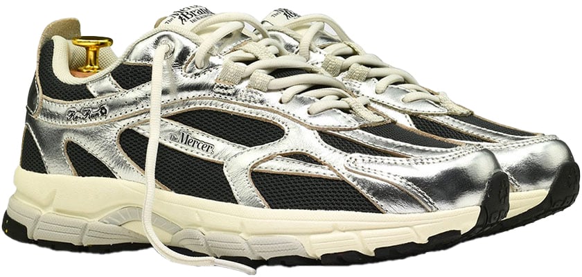 Mercer Amsterdam baskets mercer re run antracite silver maille recycles femme Divers