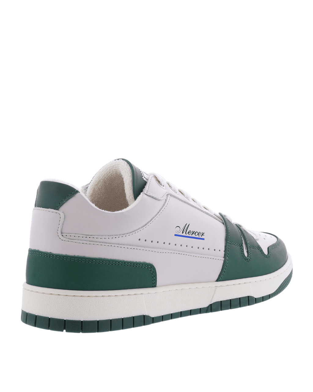 Mercer Amsterdam Heren The Brooklyn Wit/Groen Wit