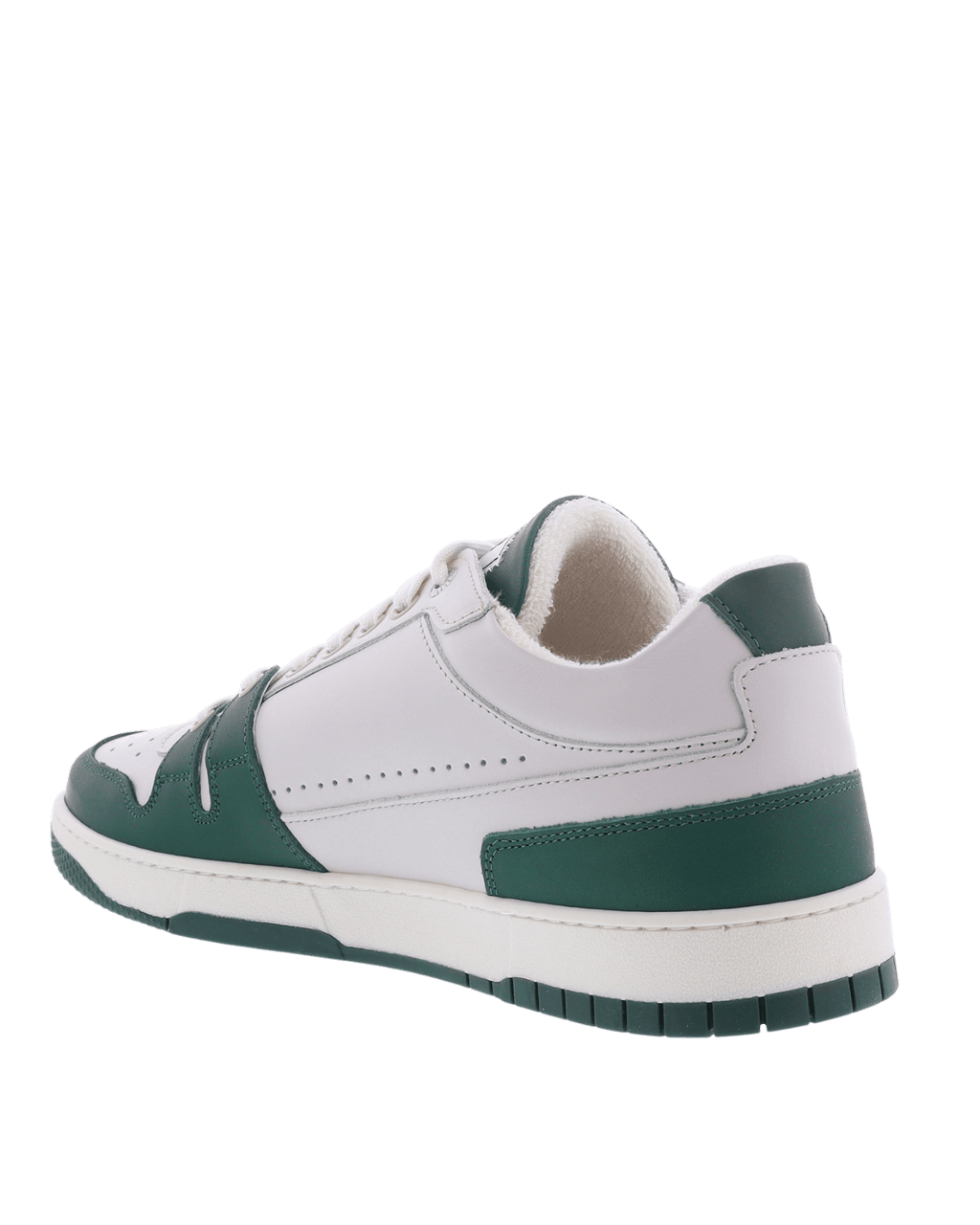 Mercer Amsterdam Heren The Brooklyn Wit/Groen Wit