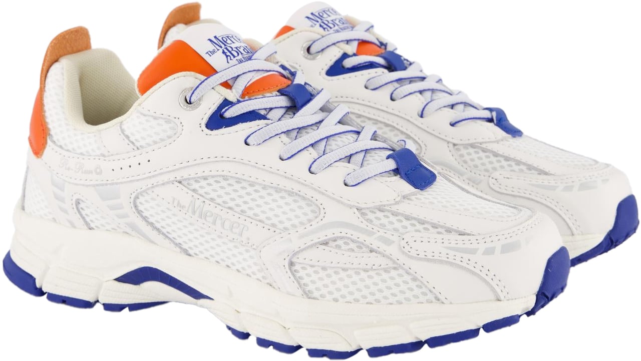 Mercer Amsterdam Dames The Re-Run City Wit/Blauw Wit