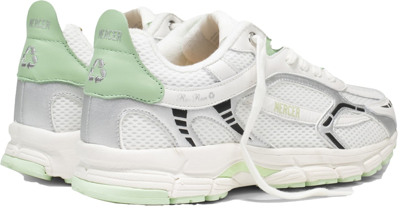 Mercer Amsterdam Mercer The Re-run Summer Sneakers Groen Me241005 Groen