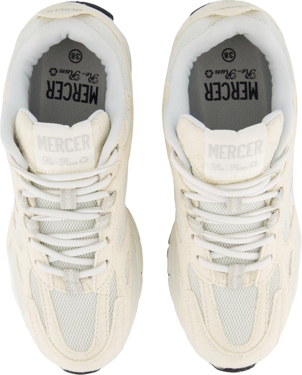 Mercer Amsterdam Mercer Dames The Re-Run Pineapple 2.0 Beige sneakers Beige