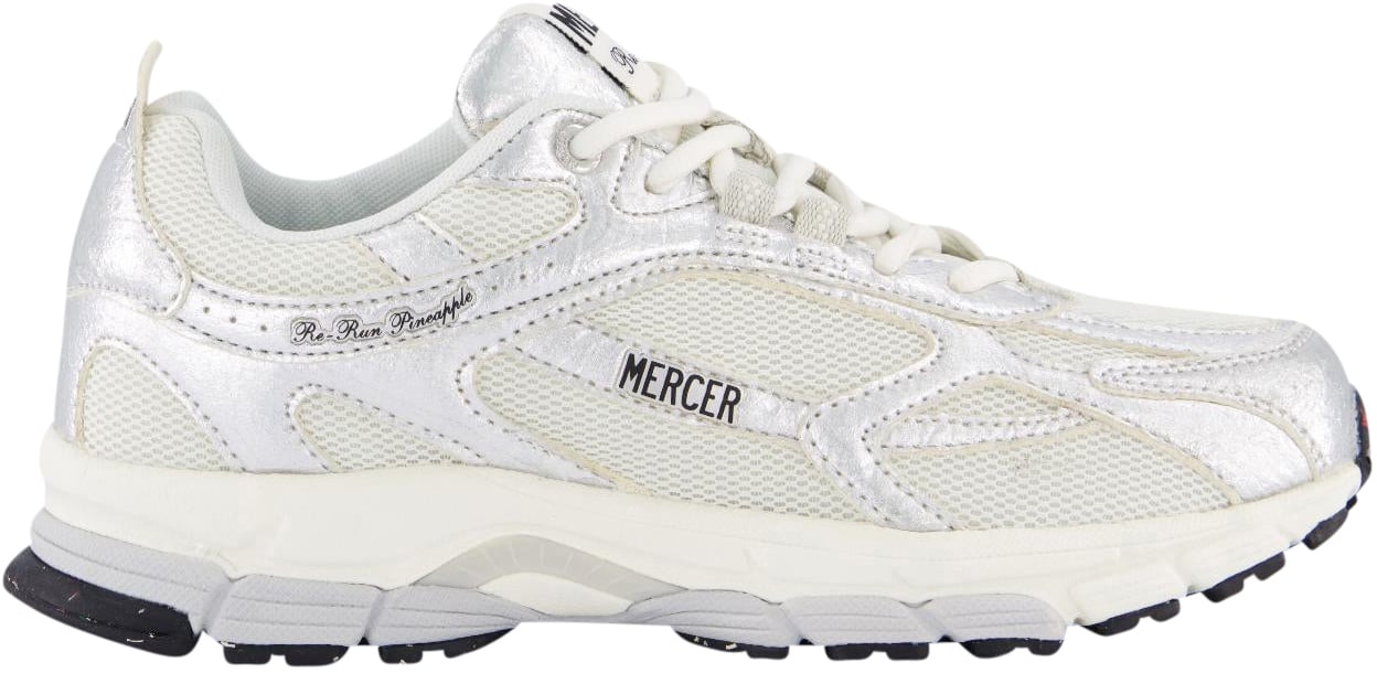 Mercer Amsterdam Dames The Re-Run Pineapple 2.0 Silve Metallic