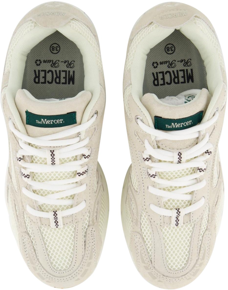 Mercer Amsterdam Dames The Re-Run Monochrome Wit Wit
