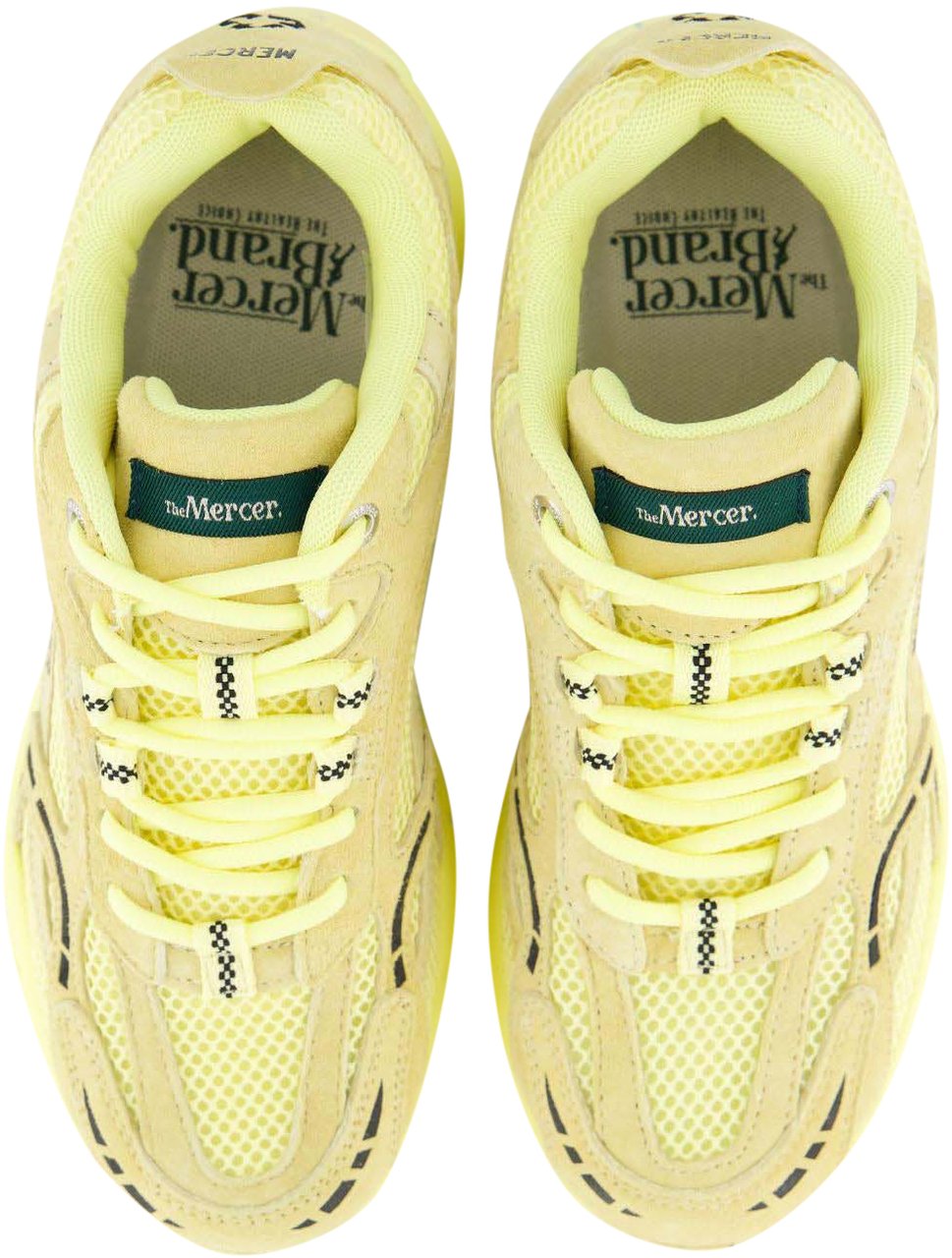 Mercer Amsterdam Dames The Re-Run Monochrome Geel Neutraal