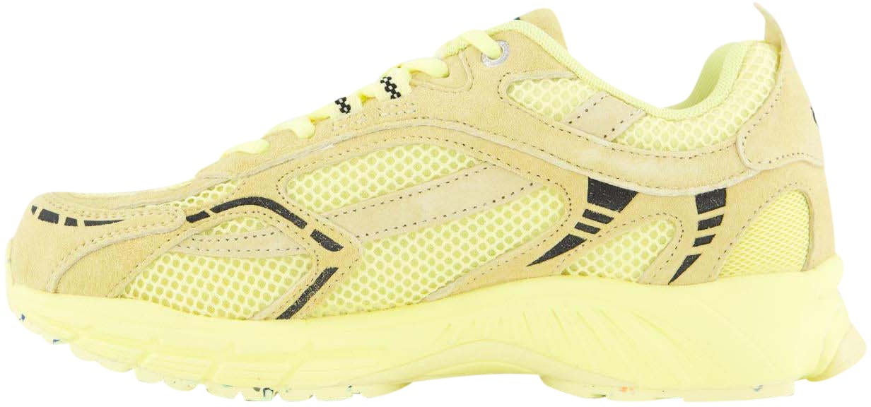 Mercer Amsterdam Dames The Re-Run Monochrome Geel Neutraal