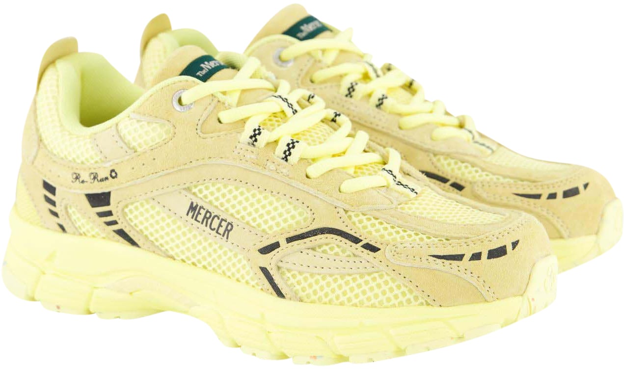 Mercer Amsterdam Dames The Re-Run Monochrome Geel Neutraal