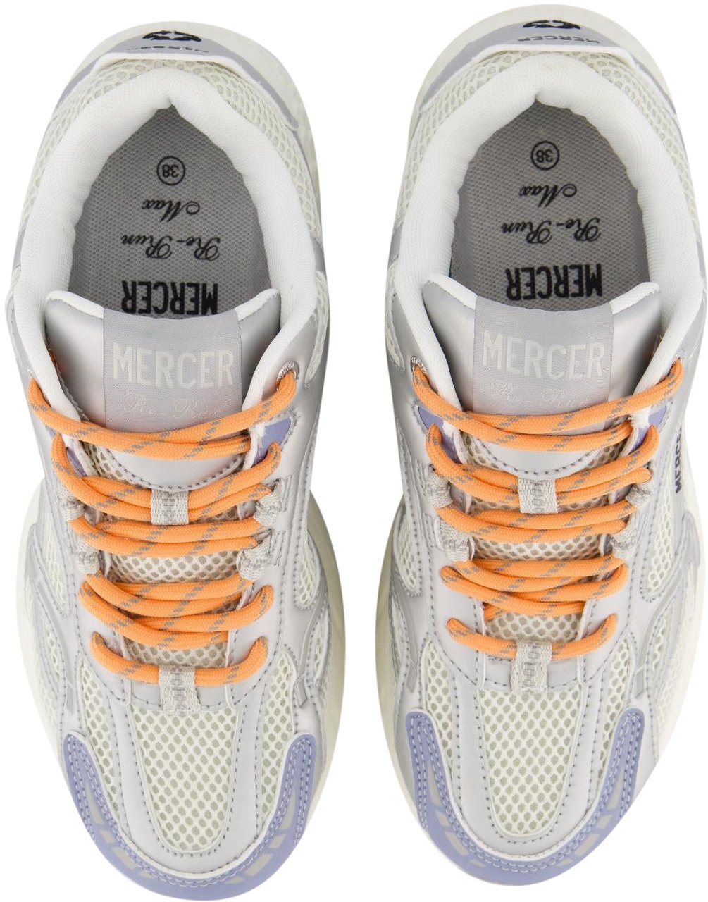 Mercer Amsterdam Dames The Re-Run Max Silver Surfer Metallic