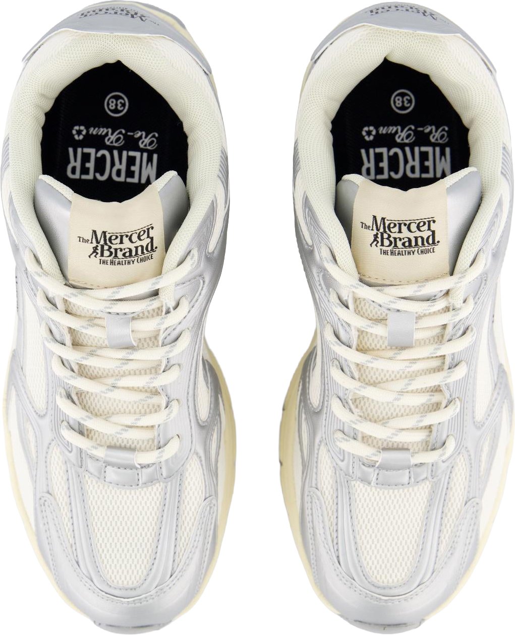 Mercer Amsterdam Mercer Dames Re-Run High Frequency Metallic sneakers Metallic