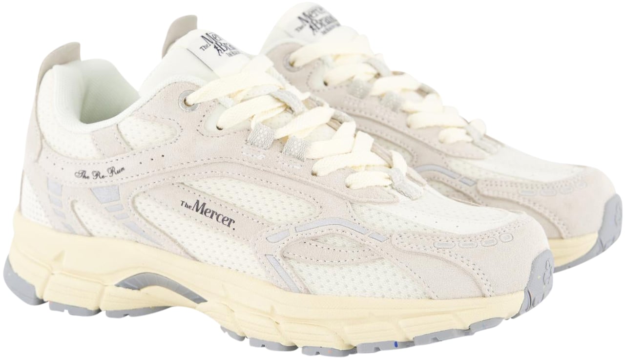 Mercer Amsterdam Dames The Re-Run Vintage Suede Beige Beige