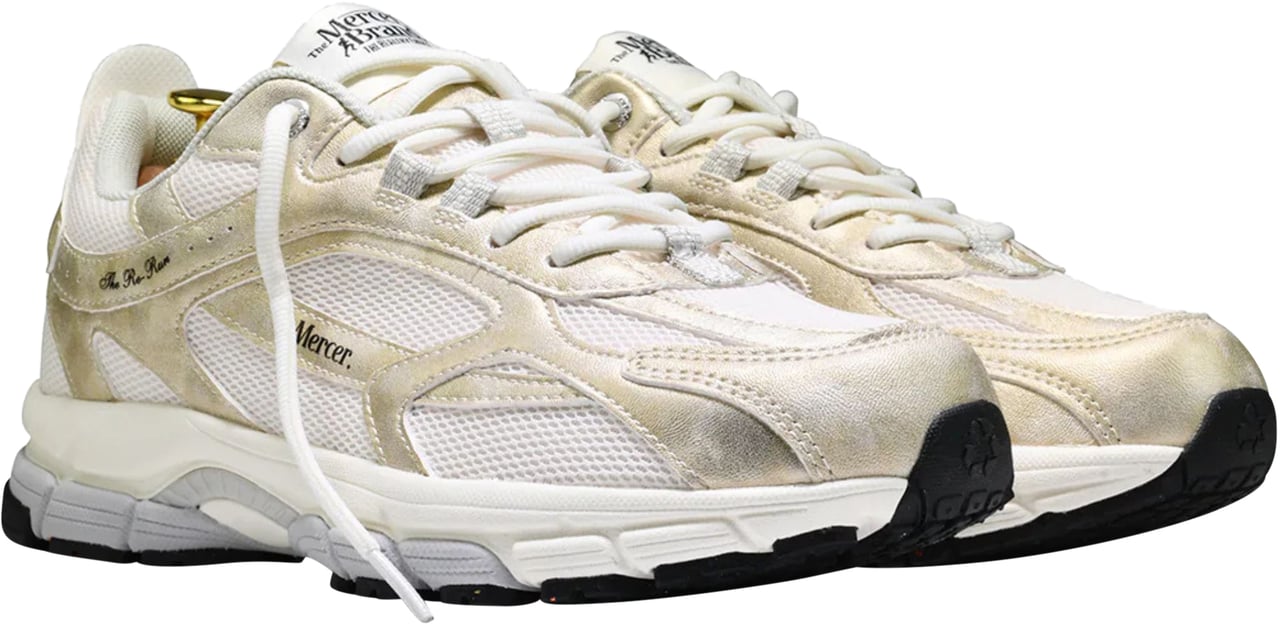 Mercer Amsterdam Mercer Te Re-run Metallic Sneakers Goud Me251005 Goud