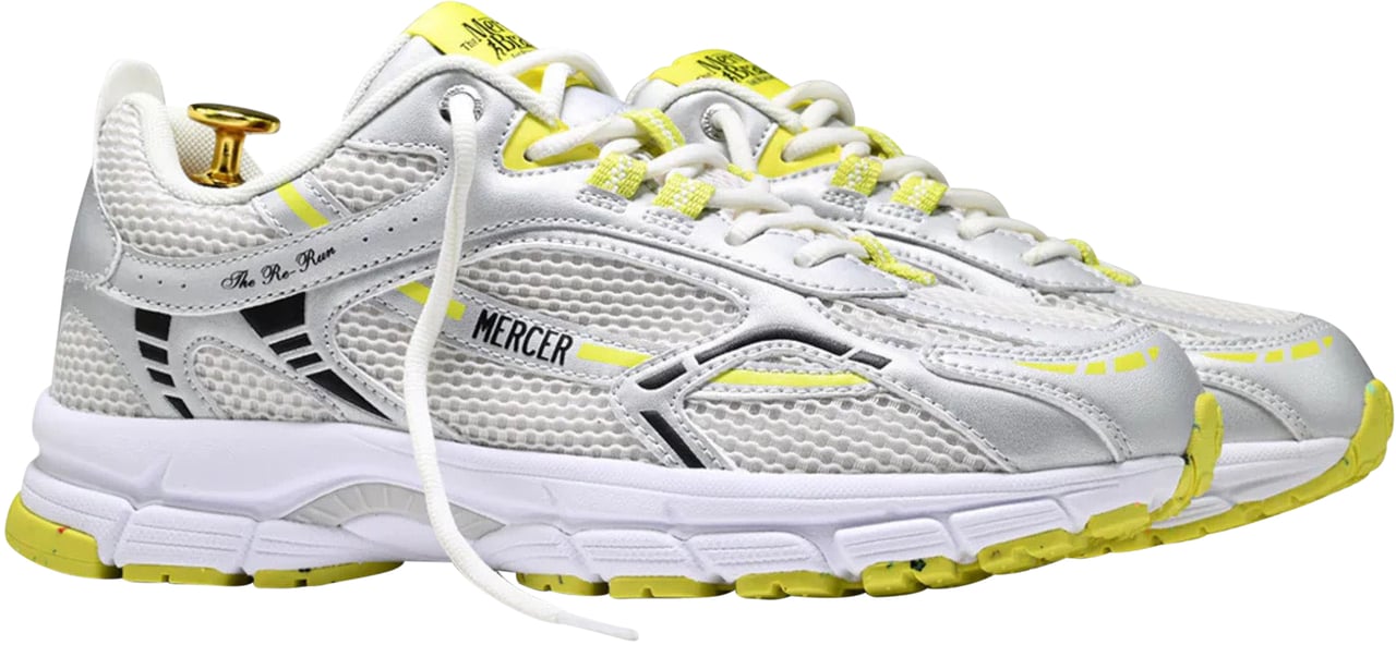 Mercer Amsterdam Mercer The Re-run Neon Sneakers Geel Me251007 Geel