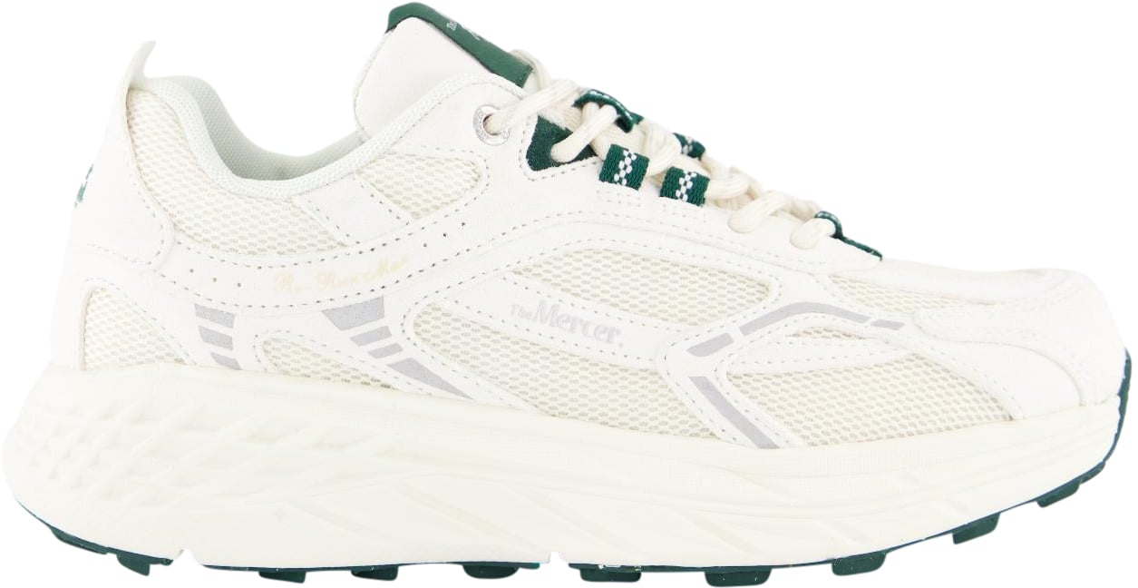 Mercer Amsterdam Dames The Re-Run Max Suede Wit Wit