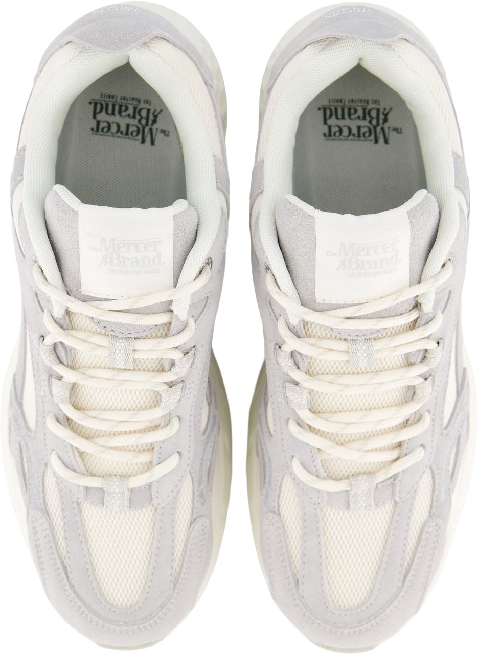 Mercer Amsterdam Heren The Re-Run Max Suede Grijs Grijs