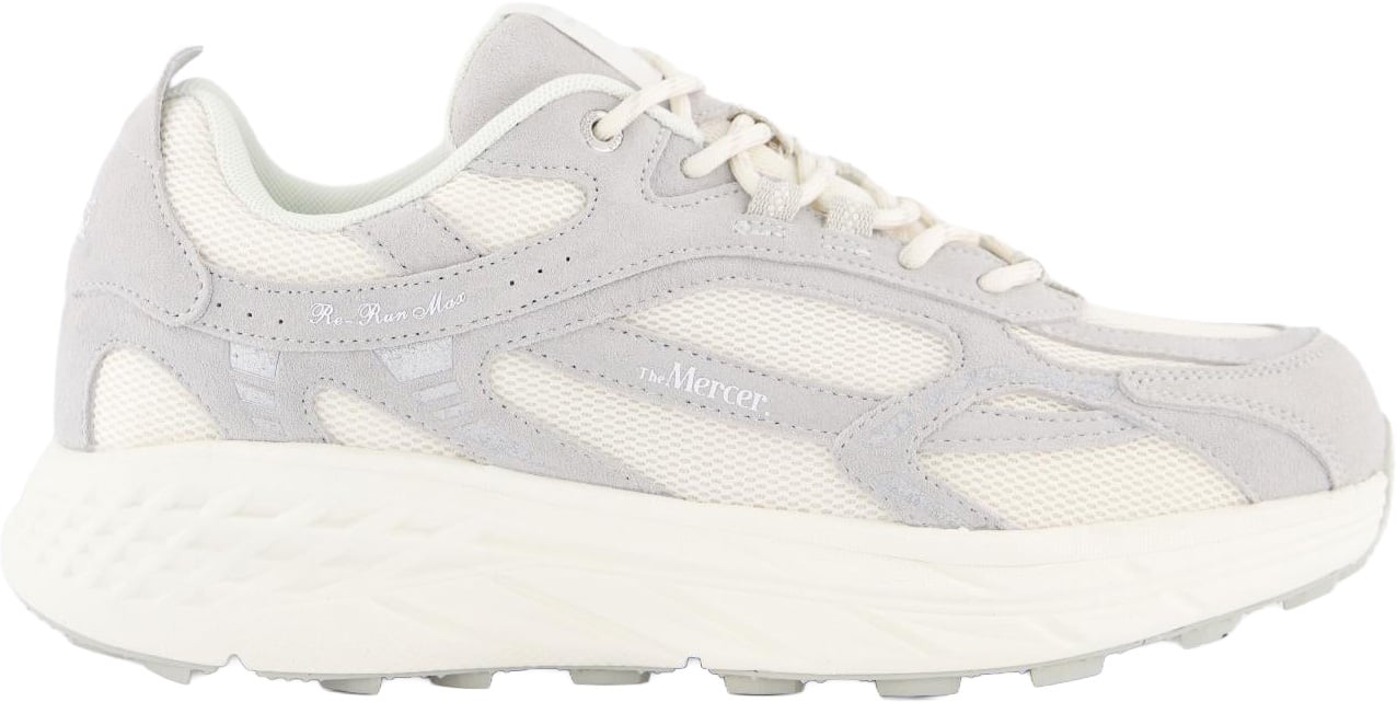 Mercer Amsterdam Heren The Re-Run Max Suede Grijs Grijs